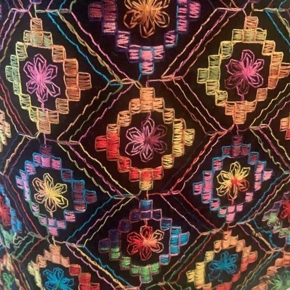 Santa Fe Duds vintage embroidered western vest one size fits all - Picture 4 of 10